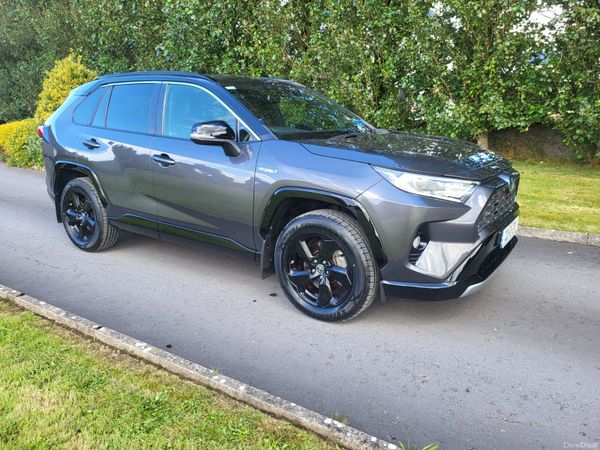 Toyota RAV4 SUV, Petrol Hybrid, 2022, Grey