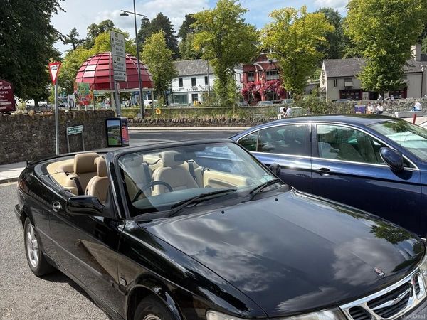 Saab 9-3 Convertible, Petrol, 2002, Black