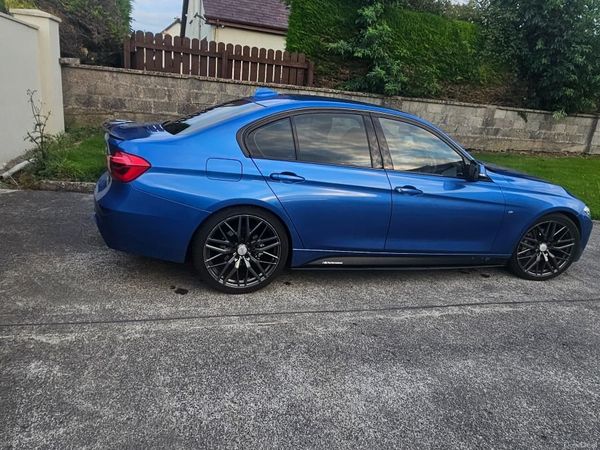 BMW 3-Series Saloon, Diesel, 2017, Blue
