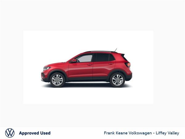 Volkswagen T-Cross SUV, Petrol, 2025, Red
