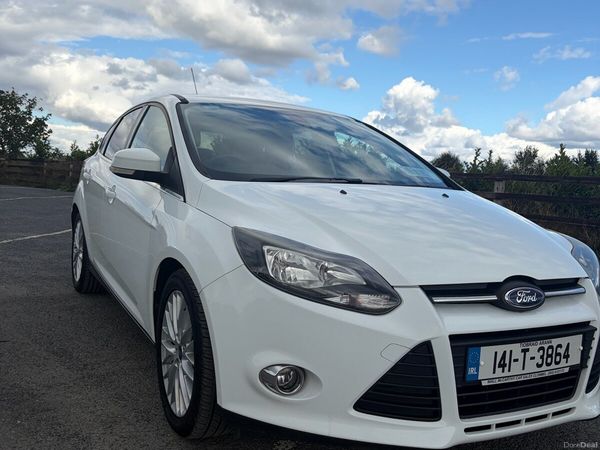 Ford Focus Hatchback, Diesel, 2014, White