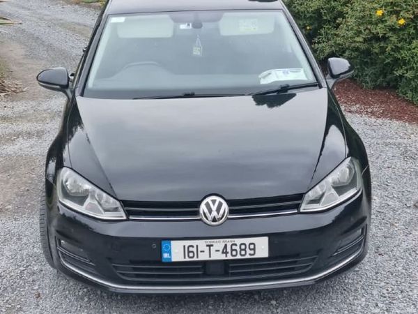 Volkswagen Golf Hatchback, Diesel, 2016, Black