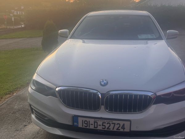 BMW 5-Series Saloon, Diesel, 2019, White