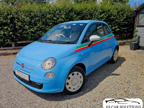 Fiat 500 Hatchback, Petrol, 2013, Blue