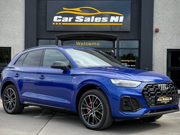 Audi Q5 SUV, Diesel Hybrid, 2022, Blue