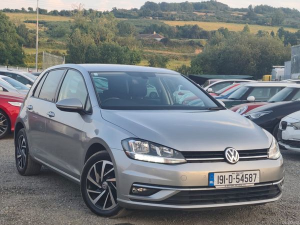 Volkswagen Golf Hatchback, Diesel, 2019, Silver