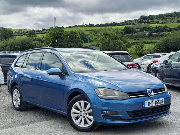 Volkswagen Golf Estate, Petrol, 2014, Blue