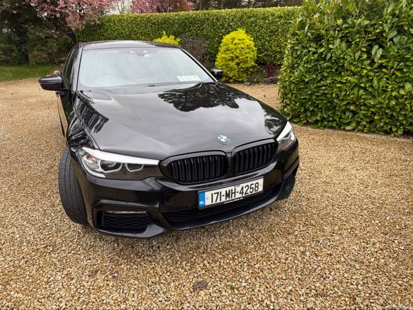 BMW 5-Series Saloon, Diesel, 2017, Black