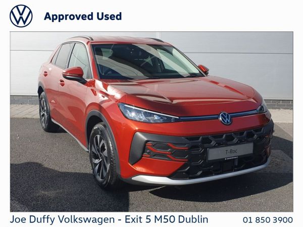 Volkswagen T-Roc SUV, Petrol, 2026, Red