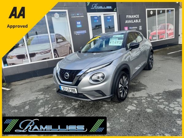 Nissan Juke SUV, Petrol, 2021, Grey