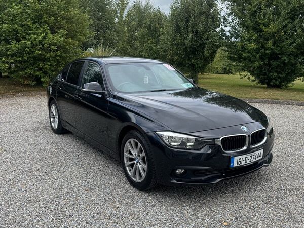 BMW 3-Series Saloon, Diesel, 2016, Black