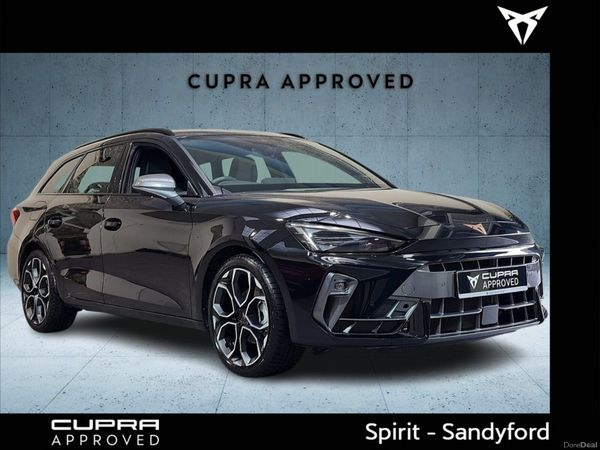 Cupra Leon Estate, Petrol Hybrid, 2025, Black