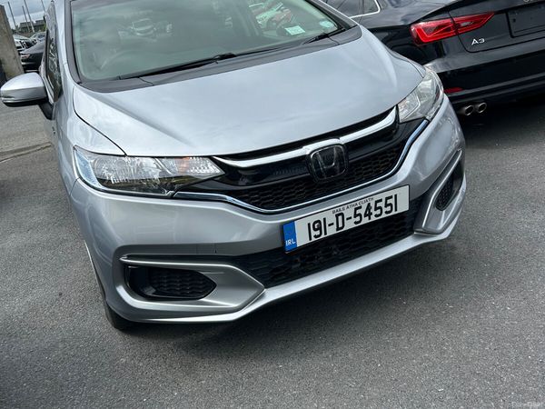 Honda Fit Hatchback, Petrol Hybrid, 2019, Silver