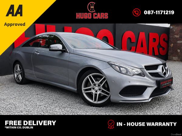 Mercedes-Benz E-Class Coupe, Diesel, 2015, Silver