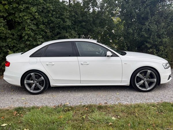 Audi A4 Saloon, Diesel, 2013, White
