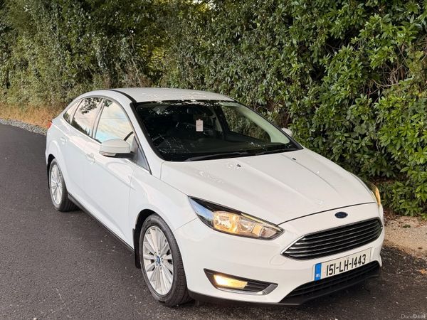 Ford Focus Saloon, Diesel, 2015, White