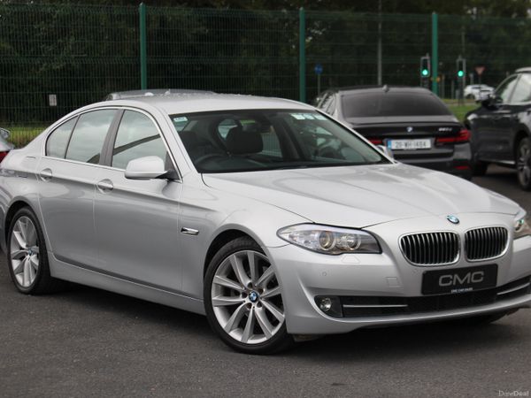 BMW 5-Series Saloon, Diesel, 2013, Silver