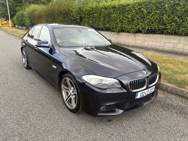 BMW 5-Series Saloon, Diesel, 2013, Black