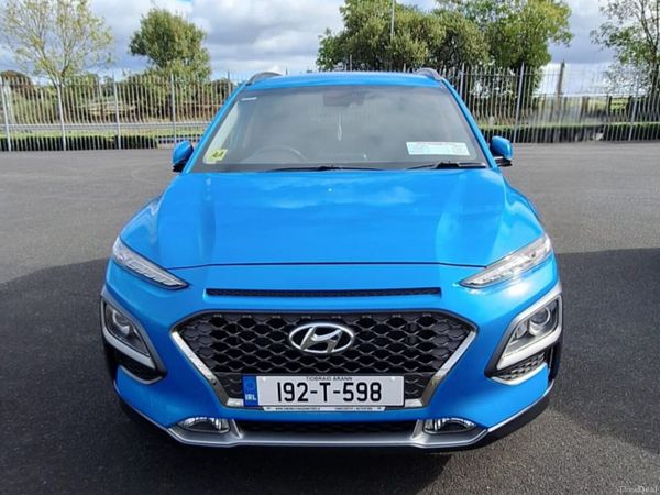 Hyundai KONA MPV, Petrol, 2019, Blue