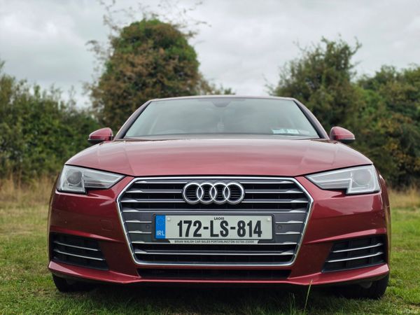 Audi A4 Saloon, Diesel, 2017, Red