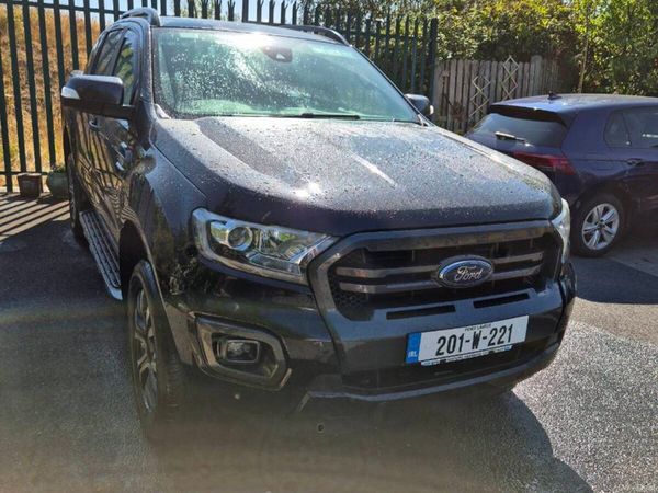 Ford Ranger Pick Up, Diesel, 2020, Black