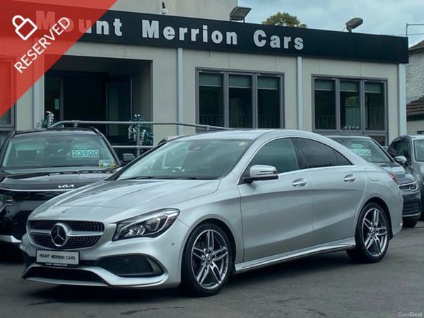 Mercedes-Benz CLA Saloon, Petrol, 2018, Silver