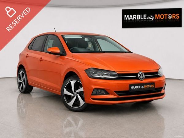 Volkswagen Polo Hatchback, Petrol, 2020, Orange