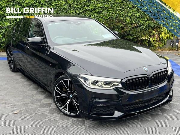 BMW 5-Series Saloon, Diesel, 2019, Black