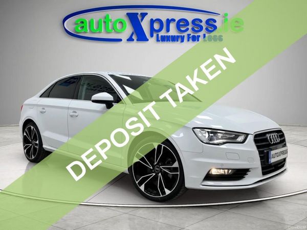 Audi A3 Saloon, Petrol, 2015, White