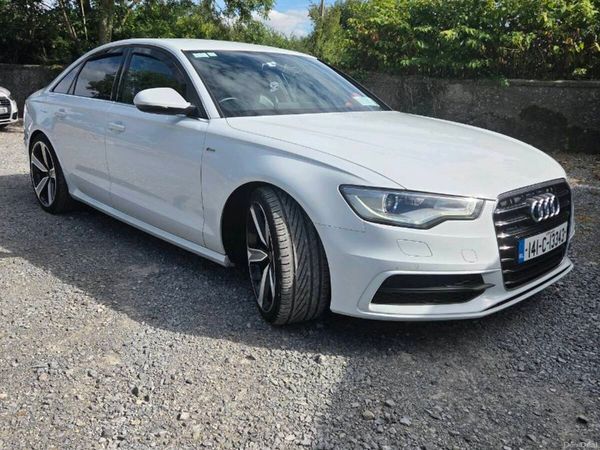 Audi A6 Saloon, Diesel, 2014, White