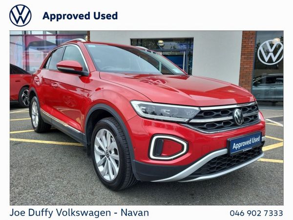 Volkswagen T-Roc SUV, Petrol, 2023, Red