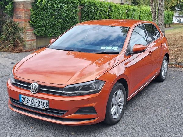 Volkswagen Polo Hatchback, Petrol, 2020, Orange