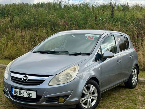 Opel Corsa Hatchback, Petrol, 2008, Silver