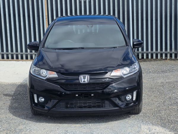 Honda Fit Hatchback, Petrol Hybrid, 2017, Black