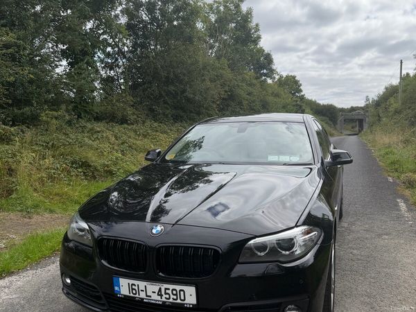 BMW 5-Series Saloon, Diesel, 2016, Black