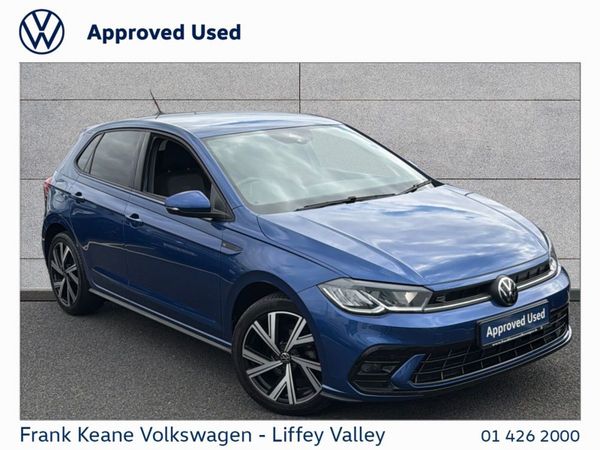 Volkswagen Polo Hatchback, Petrol, 2023, Blue