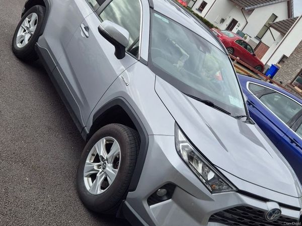 Toyota RAV4 SUV, Petrol Hybrid, 2021, Grey
