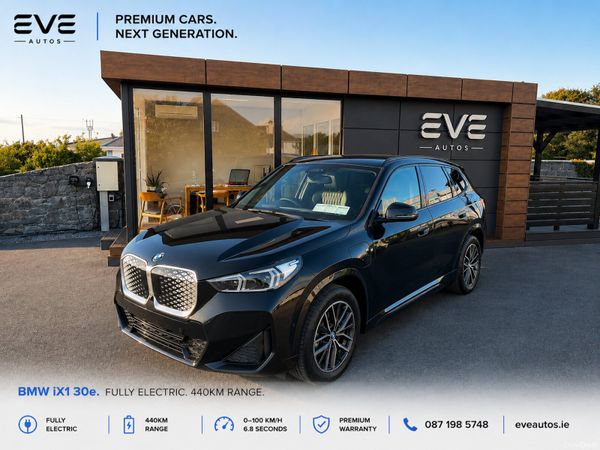 BMW iX1 Hatchback, Electric, 2024, Black