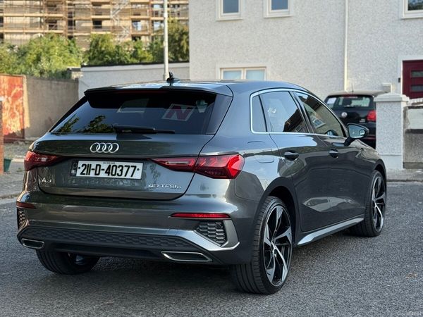 Audi A3 Hatchback, Petrol Plug-in Hybrid, 2021, Grey