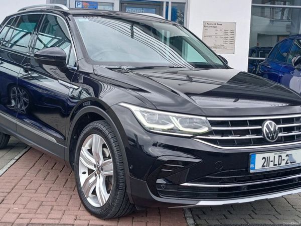 Volkswagen Tiguan SUV, Diesel, 2021, Black