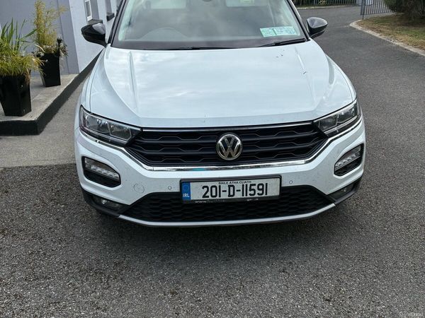 Volkswagen T-Roc SUV, Diesel, 2020, White