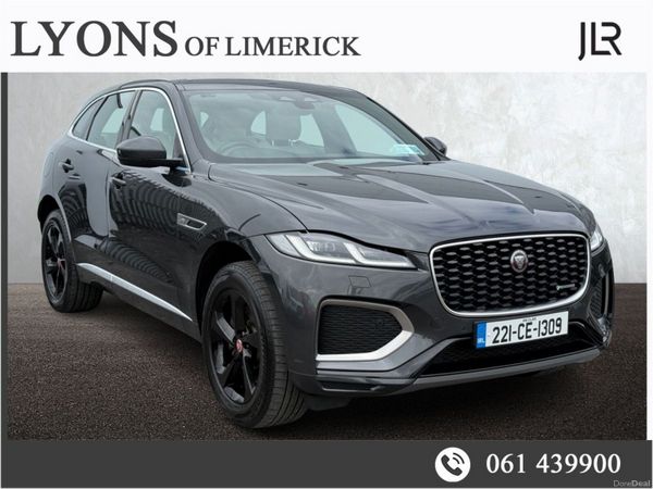 Jaguar F-Pace SUV, Diesel, 2022, Grey