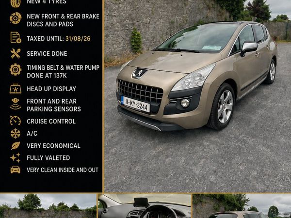 Peugeot 3008 MPV, Diesel, 2011, Grey
