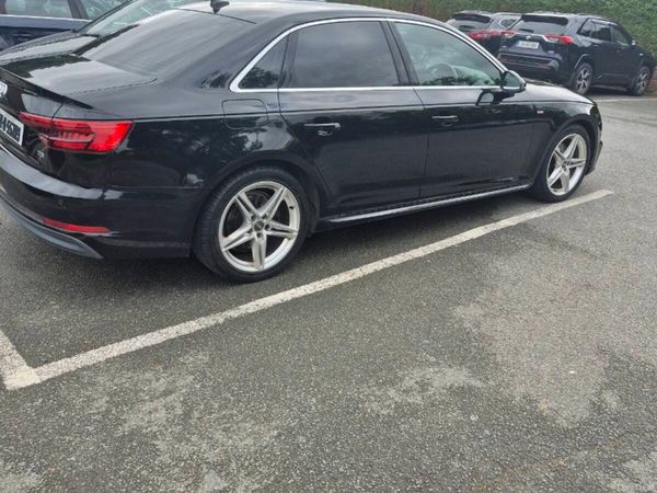 Audi A4 Saloon, Diesel, 2017, Black