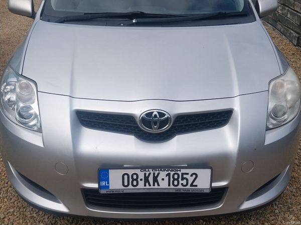 Toyota Auris Hatchback, Petrol, 2008, Silver