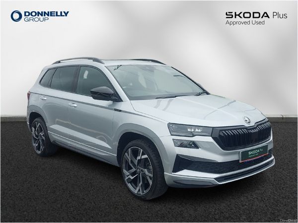 Skoda Karoq Estate, Petrol, 2025, Silver