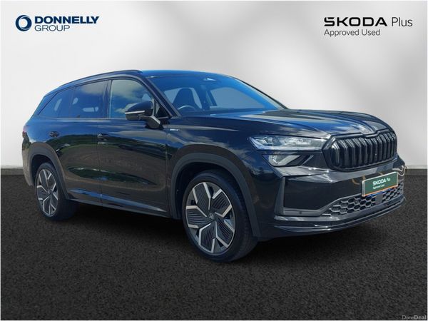 Skoda Kodiaq Estate, Petrol, 2026, Black