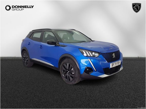 Peugeot 2008 Estate, Electric, 2022, Blue