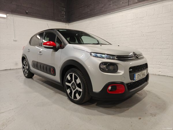 Citroen C3 Hatchback, Petrol, 2017, Grey