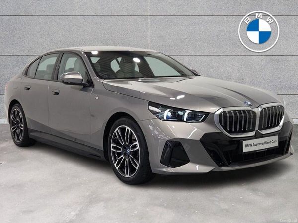 BMW 5-Series Saloon, Petrol Plug-in Hybrid, 2024, Grey